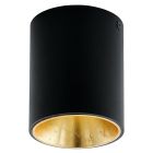 Retro alumínium plafon lámpa arany, Dahne, 3 W, 3000 K LED