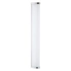 Műanyag tükör világítás króm, Evine, 16 W, 4000 K LED, IP44