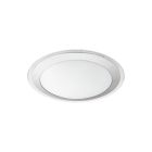Műanyag mennyezeti lámpa fehér, Marieke, 22 W, 3000 K LED