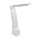 Retro műanyag íróasztal lámpa fehér, Chama, 1 W, white switch LED, kosketushimmentimellä