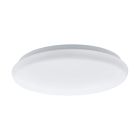 Acél mennyezeti lámpa érzékelővel fehér, Patryk, 12 W, 3000 K LED