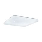 Acél plafon lámpa fehér, Eloise, 33 W, 3000 K LED