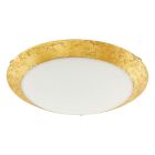Acél plafon lámpa arany, Jovanka, 16 W, 3000 K LED