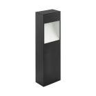 Retro alumínium kültéri lámpa antracit, Elvi, 10 W, 3000 K LED, IP44