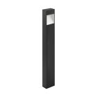 Retro alumínium kültéri lámpa antracit, Elvi, 10 W, 3000 K LED, IP44