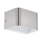 Alumínium fali lámpa nikkel, Tjalle, 6 W, 3000 K LED