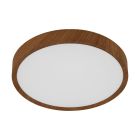Retro műanyag plafon lámpa barna, Jouk, 33 W, 3000 K LED