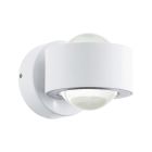 Retro alumínium kültéri lámpa fehér, Lyn, 2 W, 3000 K LED, IP44