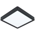 Acél mennyezeti lámpa fekete, Pascale, 16 W, 4000 K LED