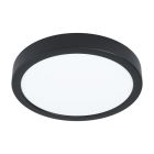 Acél mennyezeti lámpa fekete, Pascale, 16 W, 3000 K LED