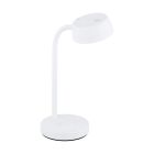 Műanyag asztali lámpa fehér, Annelin, 4 W, 3000 K LED, kapcsolóval