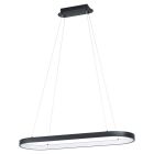 Retro acél függőlámpa fekete, Maira, 30 W, 3000 K LED