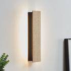 Retro fa fali lámpa fekete, Zion, 12 W, 3000 K LED