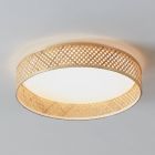 Retro alumínium plafon lámpa barna, Jolene, 24 W, 3000 K LED