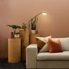 Retro álló olvasólámpa fekete, Salvador, 5 W, 3000 K LED, kapcsolóval