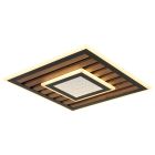 Design fém mennyezeti lámpa fekete, Wietze, 24 W, 3000 K LED