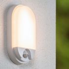 Fehér műanyag fürdőszoba fali lámpa, Hups Ir, 10 W, 3000 K LED, IP54