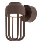 Rozsdás alumínium kültéri lámpa, Wells, 8 W, 2700 K LED, IP54