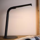 Fekete fém íróasztal lámpa, Gilly, 3 W, 2700 K LED, kapcsolóval