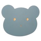 Kék fém gyerek fali lámpa, Charlie, 5 W, dim to warm LED, kosketushimmentimellä