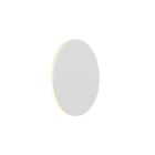 Fehér fém fali lámpa, Eklyps, 6 W, 3000 K LED