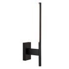 Fekete alumínium fali lámpa, Finan, 6 W, 2700 K LED