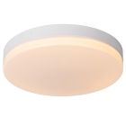 Fehér műanyag fürdőszoba mennyezeti lámpa, Biskit, 36 W, 2700 K LED, IP44