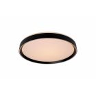 Fekete akril plafon lámpa, Nuria, 18 W, 2700 K LED