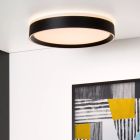 Fekete akril plafon lámpa, Nuria, 24 W, 2700 K LED