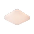 Fehér műanyag plafon lámpa, Otis, 42 W, 3000 K LED