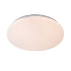 Fehér műanyag plafon lámpa, Otis, 14 W, 3000 K LED