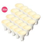 20 darabos, szabályozható fehér GU10 LED lámpa, Antonie, 5 W, meleg fehér