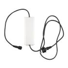 LED-es fényfüzér tápkábel, meleg és hideg fehér fényhez