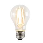 E27 LED lámpa Fos, A60, 4W, 2700K, alkonyszenzorral és mozgásérzékelővel