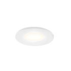 Fehér alumínium mini beépíthető spotlámpa, Philomena, 1,5 W, 2700 K LED, IP44