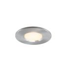 Ezüst alumínium mini beépíthető spotlámpa, Philomena, 3,4 W, 3000 K LED, IP44