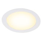 Fehér alumínium mélysugárzó, Umbriel, 3 W, 3000 K LED, IP44