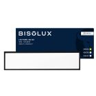 Fekete 120x30 cm-es LED Panel - 100 lm/W - UGR<19 - Állítható fehér - Háttérvilágítással