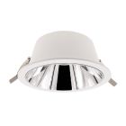 Fehér alumínium mélysugárzó, Maud, 16 W, white switch LED, IP22