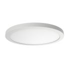 Fehér műanyag mélysugárzó, Okno, 12 W, white switch LED, IP44