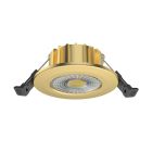 Sárgaréz mennyezeti lámpa alumínium, Hobie, 6W, fehér kapcsolós LED, IP65