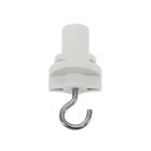 3 fázisú adapter kampóval, fehér, Pro