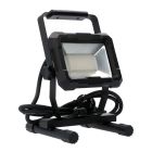 Fekete színű alumínium munkalámpa, Branko, 30W, 4000K LED, IP65