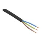 5 méteres háztartási kábel VMVL 3 x 1,0 mm, fekete