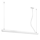 Alumínium függőlámpa fehér, Mascha, 48 W, 3000 K LED