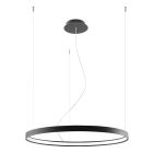 Alumínium függőlámpa fekete, Ringo, 50 W, 3000 K LED