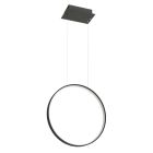 Alumínium függőlámpa fekete, Ringo, 30 W, 3000 K LED