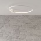 Alumínium plafon lámpa fehér, Ringo, 30 W, 3000 K LED