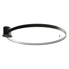 Alumínium plafon lámpa fekete, Ringo, 70 W, 3000 K LED