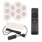 Alumínium terasz beépíthető spotlámpa fehér, Dico, 3 W, 2700 K LED, IP65, távirányítóval